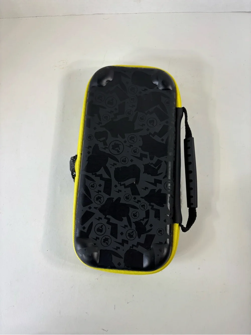 Pikachu Pokémon Nintendo Switch Case Black and Yellow Carrying Case